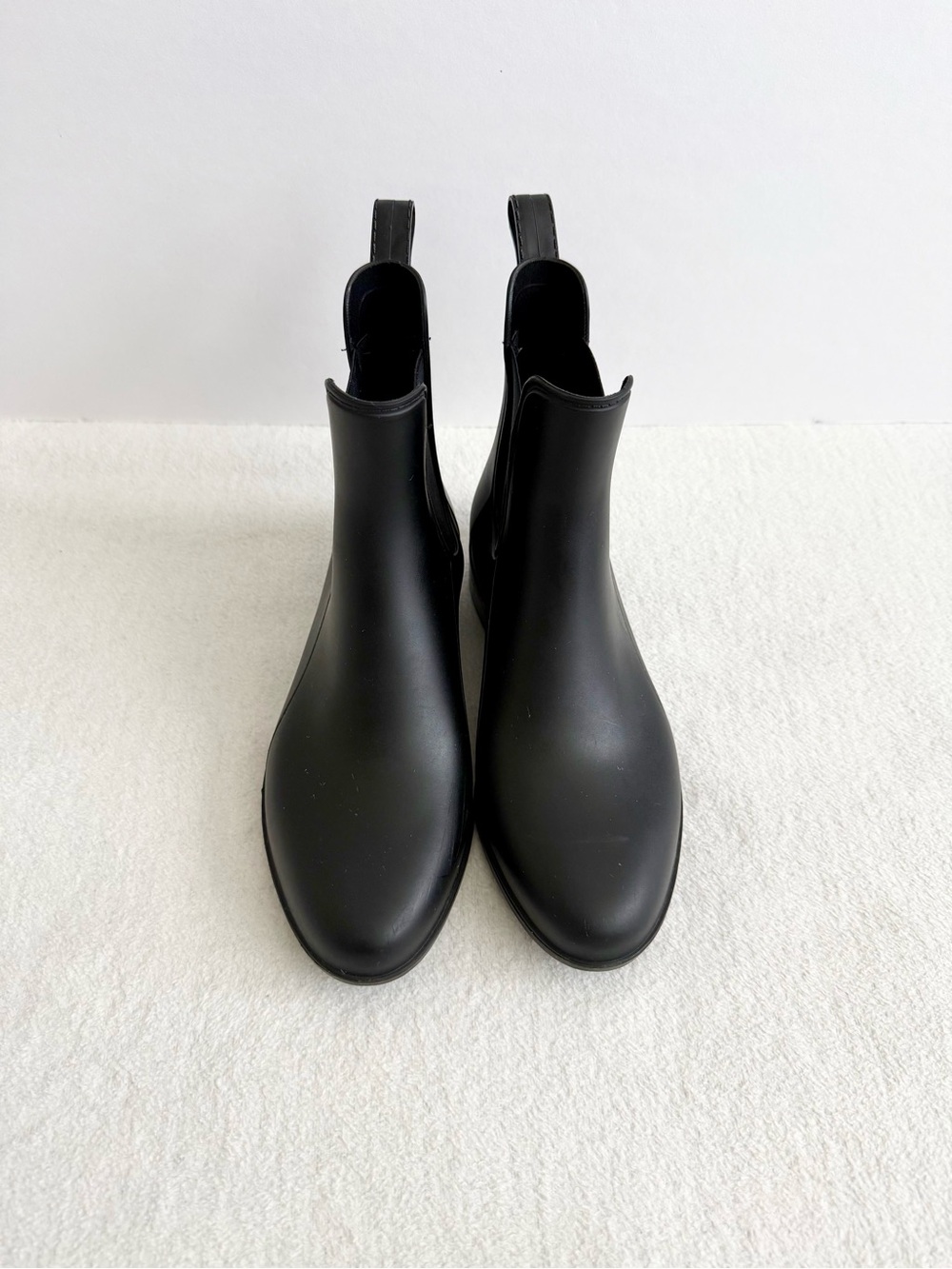 Capelli Black Chelsea Waterproof Rain Boots Women's Size 8 - Picture 5 of 12